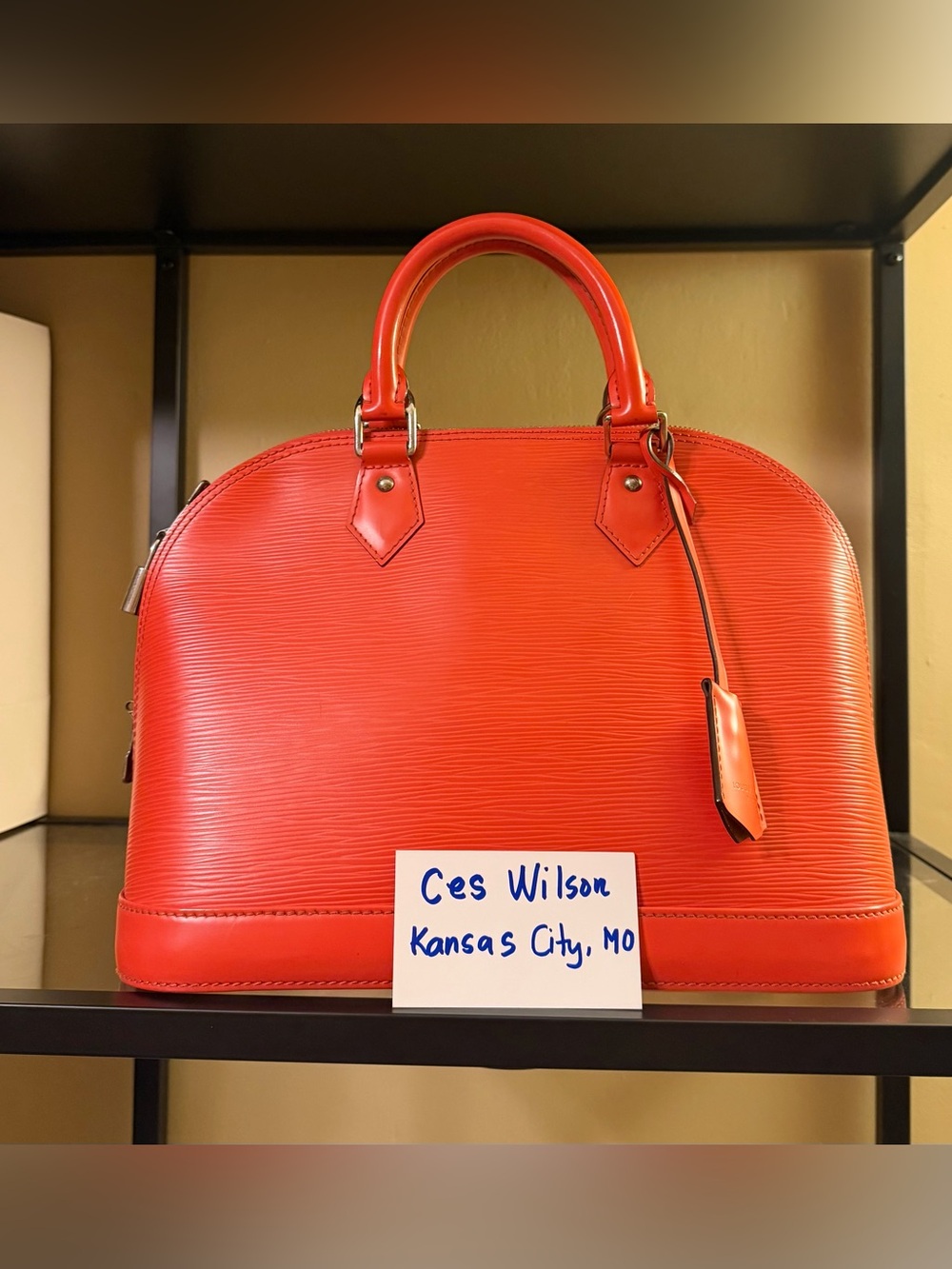 Louis Vuitton Alma PM with Clochette and Keys